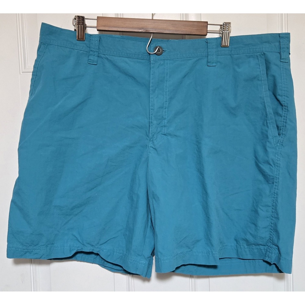 Columbia Shorts Mens Size 40x8 Blue Green Outdoors Hiking‎
